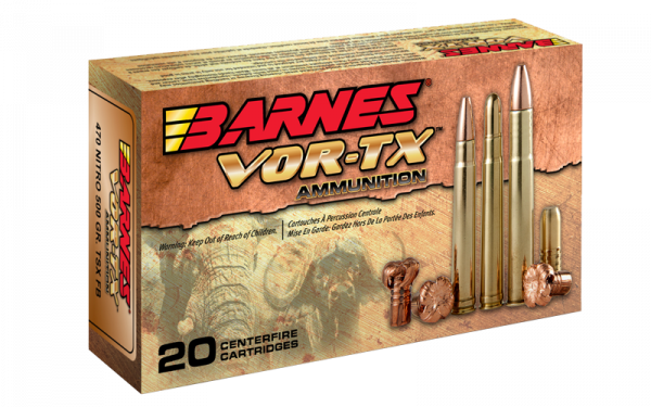 BARNES VOR-TX SAFARI .416 REM MAG 400GR TSX, VPE: 20STÜCK, #22017
