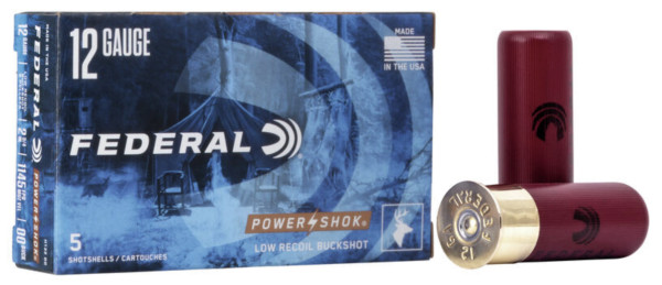 FEDERAL POWER-SHOK 12/70 SCHROT 00, VPE: 5STÜCK, #H13200