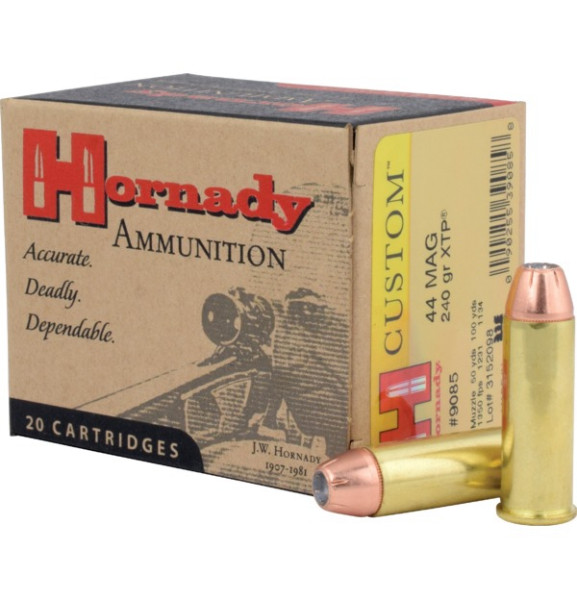 HORNADY CUSTOM .44 MAG 240GR XTP, VPE: 20STÜCK, #9085