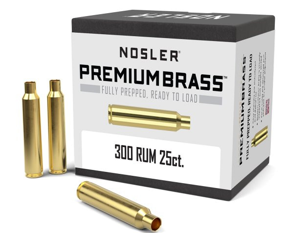 NOSLER HÜLSEN .300 REMINGTON ULTRA MAG, VPE: 25STÜCK, #11940
