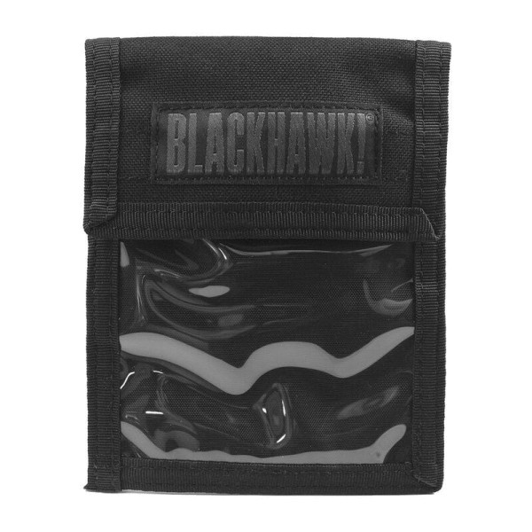 BLACKHAWK NECK ID-BADGE PEN HOLDER SCHWARZ, #90ID01BK