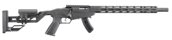 RUGER PRECISION RIMFIRE .22 LR 18"/46CM 1/2"-28 SCHWARZ, #08400