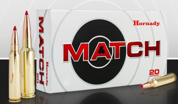 HORNADY MATCH .338 LAPUA MAG 285GR ELD MATCH, VPE: 20STÜCK, #82300