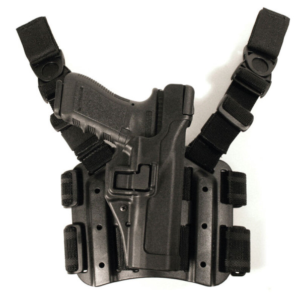 BLACKHAWK 430614BK-R TAC SERPA HOLSTER LEVEL 3 RIGHT BLACK H&K FULL SIZE USP, #430614BKR