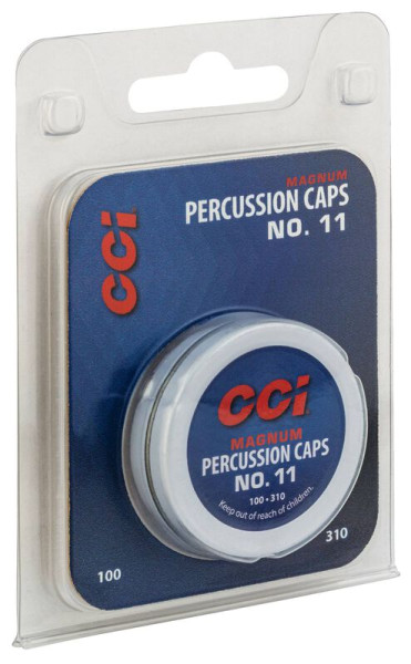 CCI PERCUSSIONSZÜNDER FOURWING MUSKET CAPS, NR.11 MAGNUM, VPE: 100STÜCK, #310
