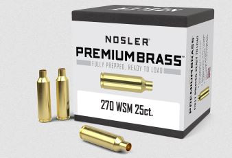 NOSLER HÜLSEN .270 WSM, VPE:25STÜCK, #10045