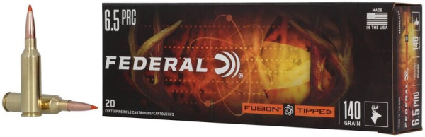 FEDERAL 6,5MM PRC 140GR FUSION TIPPED, VPE:20STÜCK, #F65PRCTFS1