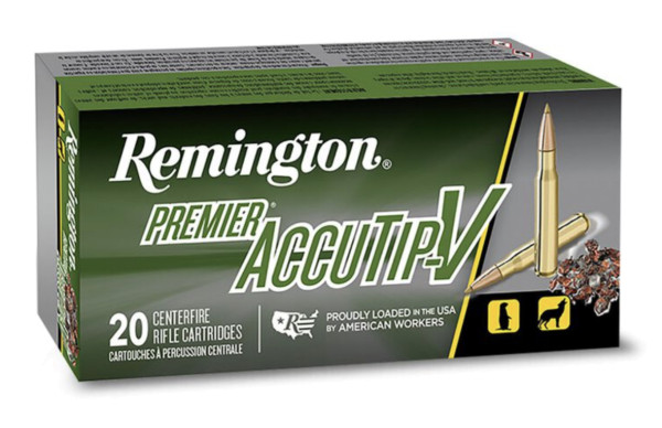 REMINGTON PREMIER .22-250REM 50GR ACCU TIP-V, VPE: 20STÜCK, #29186