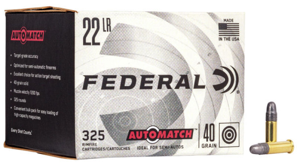 FEDERAL AUTO MATCH .22LR VPE: 325STÜCK, #AM22