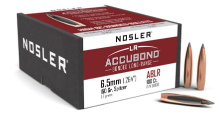 NOSLER ACCUBOND LONG RANGE 6,5MM/.264 150GR SP, VPE: 100, # 58930