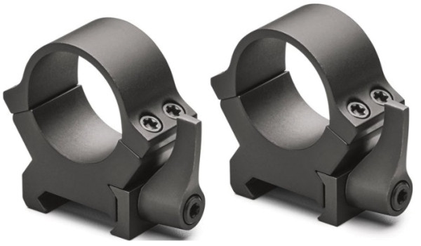 LEUPOLD QRW2 MONTAGERINGE 25,4MM LOW SCHWARZ MATT #174065