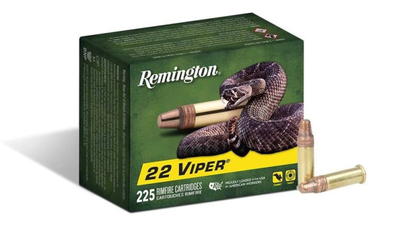 REMINGTON VIPER .22LR 36GR PLATED TRUNCATED CONE SOLID, VPE: 225STÜCK, #21239