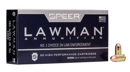 SPEER LAWMAN .380 AUTO 95GR TMJ, VPE: 50STÜCK, #53608