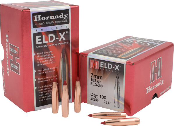 HORNADY ELD-X 7MM/.284 162GR, VPE: 100STÜCK, #2840