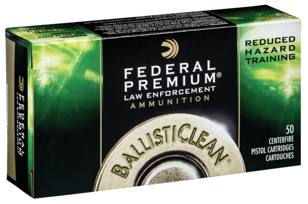 FEDERAL BALLISTIC CLEAN 9MM LUGER 100GR RHT FRANGIBLE VPE: 50STÜCK, #BC9H1