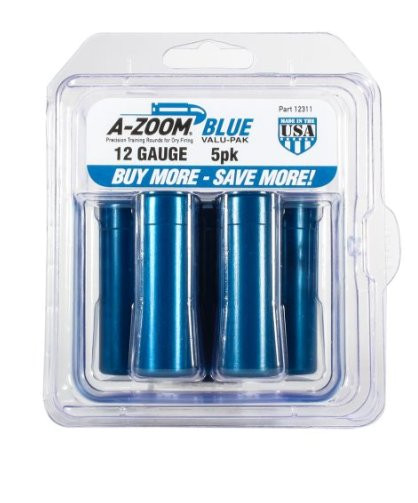 A-ZOOM EXERZIER-/PUFFER- PATRONEN -BLUE- KAL.12 SHOTSHELL,VPE:5, #12311
