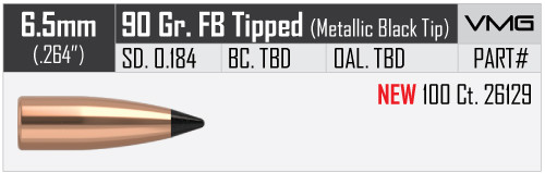 NOSLER VARMAGEDDON 6,5MM/.264 90GR VPE: 100STÜCK #26129