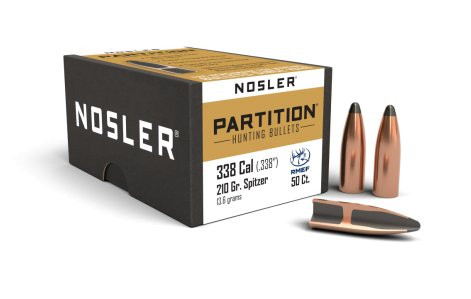 NOSLER PARTITION .338/.338 210GR SP, VPE:50STÜCK, #16337