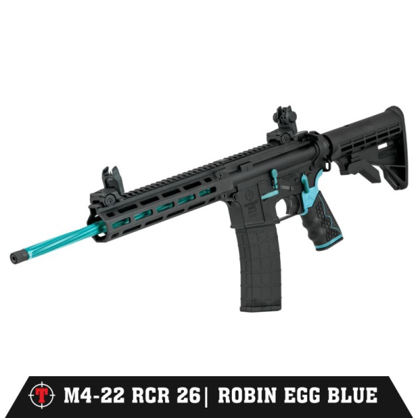 TIPPMANN M4-22 RCR26 .22 LR 16"/40,6CM ROBIN EGG BLUE, #A101393