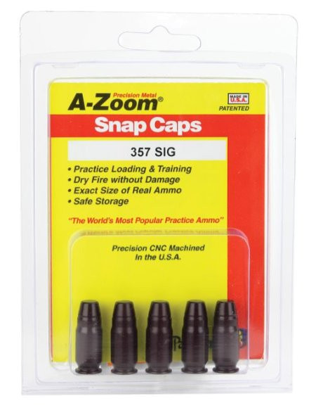 A-ZOOM PUFFERPATRONE .357 SIG, VPE: 5STÜCK, #15159