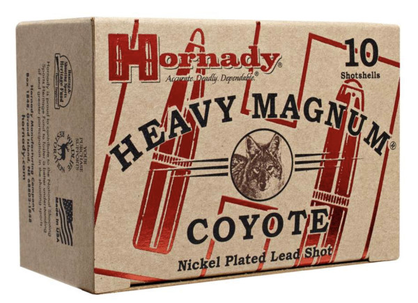 HORNADY HEAVY MAGNUM COYOTE 12/76 BB 3 NICKEL, VPE: 10STÜCK, #86222