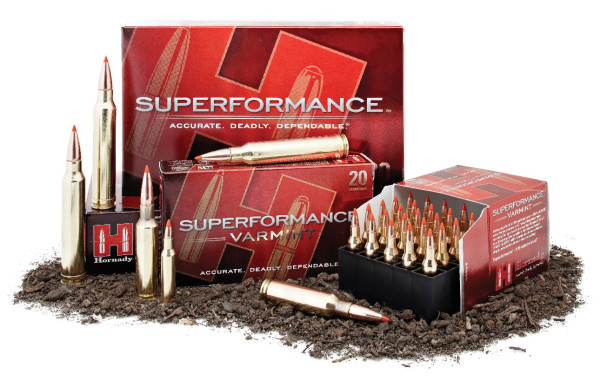 HORNADY SUPERFORMANCE VARMINT .204RUGER 24GR NTX BLEIFREI, VPE: 20STÜCK #83209