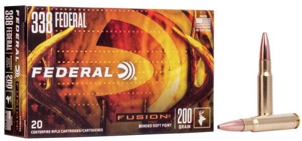 FEDERAL FUSION .338 FEDERAL 200GR, VPE: 20STÜCK, #F338FFS2
