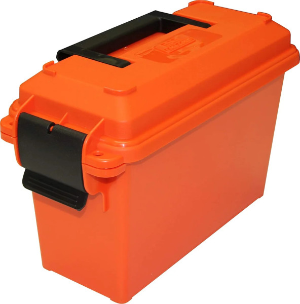 MTM 30 CALIBER AMMO CAN - TALL ORANGE, #AC30T-35