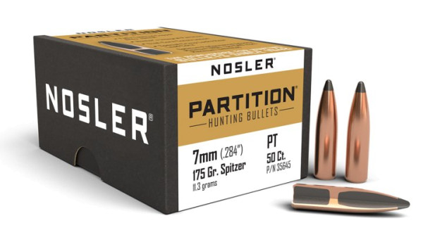 NOSLER PARTITION 7MM/.284 175GR SP, VPE:50STÜCK, #35645