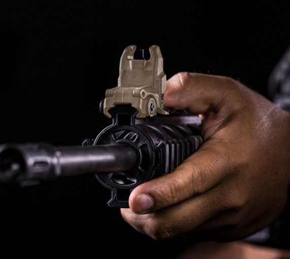 MAGPUL MBUS GEN2 BACK-UP SIGHT FRONT FLAT DARK EARTH, #MAG247-FDE