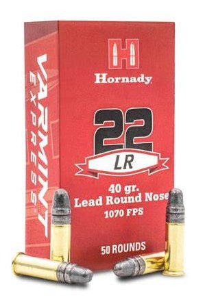 HORNADY .22LR 40GR BLEI RN, VPE:50STÜCK, #83211