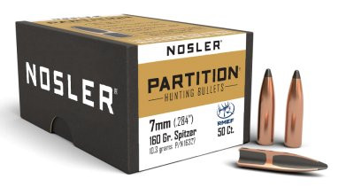 NOSLER PARTITION 7MM/.284 160GR SP, VPE:50STÜCK, #16327