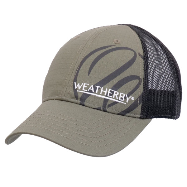 WEATHERBY BASECAP OLIVE/BLACK, #ZMI4750