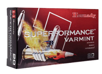 HORNADY SUPERFORMANCE VARMINT .243WIN 58GR V-MAX, VPE: 20STÜCK, #8343