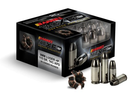 BARNES TAC-XPD DEFENSE .40S&W 140GR, VPE:20STÜCK, #21554