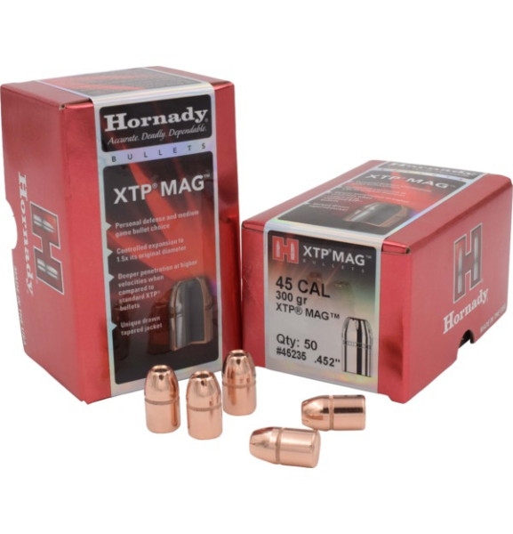 HORNADY XTP .45/.452 300GR XTP MAG, VPE: 50STÜCK, #45235