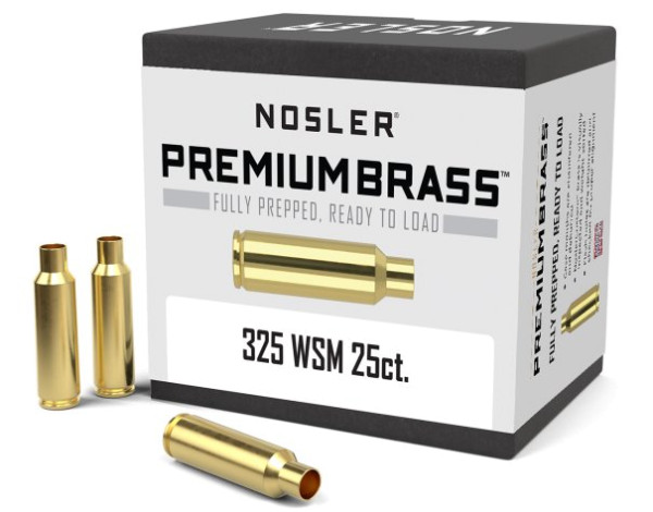 NOSLER CUSTOM HÜLSEN .325 WSM, VPE: 25STÜCK, #11907