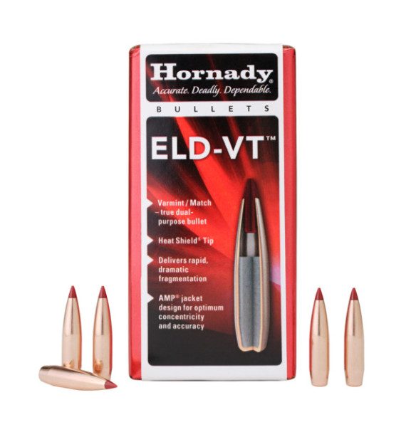 HORNADY ELD-VT .25/.257 95GR, VPE:100STÜCK, #25412