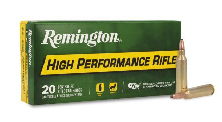 REMINGTON HIGH PERFORMANCE .22-250 REM 55GR PTD SP, VPE:20STÜCK, #21311