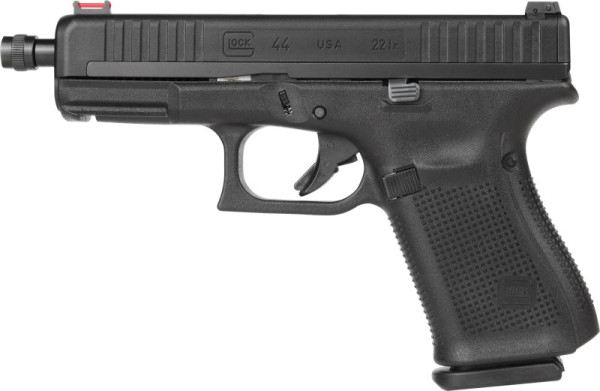 GLOCK PISTOLE G44 .22 LR 4"/10,2CM M9X0,75 LINKS, #50507