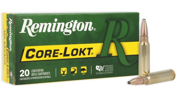 REMINGTON CORE-LOKT STD. .300 SAVAGE 150GR PTD SP, VPE:20STÜCK, #21465