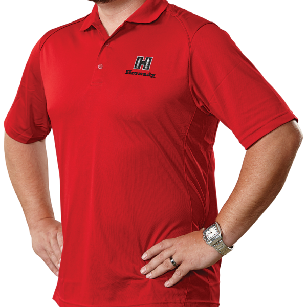 HORNADY RED POLO SIZE:M, #99773M