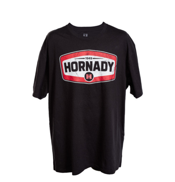 HORNADY T-SHIRT SCHWARZ GR. XXXL, #99607XXXL