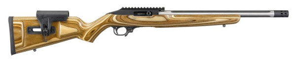 RUGER 10/22® COMPETITION .22 LR 16,1"/41CM NATURAL BRAUN LAMINATE, #31127