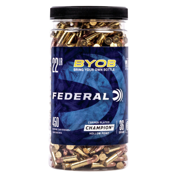 FEDERAL BYOB .22LR 36GR CPHP VPE: 450STÜCK #750BTL450
