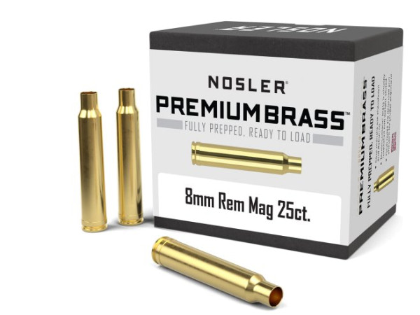 NOSLER CUSTOM HÜLSEN 8MM REMINGTON MAGNUM, VPE:25STÜCK, #11892