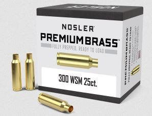 NOSLER CUSTOM HÜLSEN 300WSM, VPE: 25STÜCK, #11863