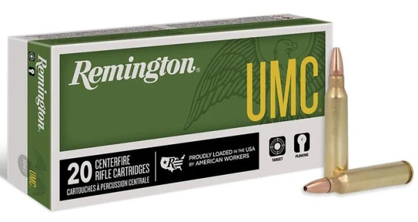 REMINGTON UMC .223 REM, 55GR FMJ, VPE: 20STÜCK, #23711