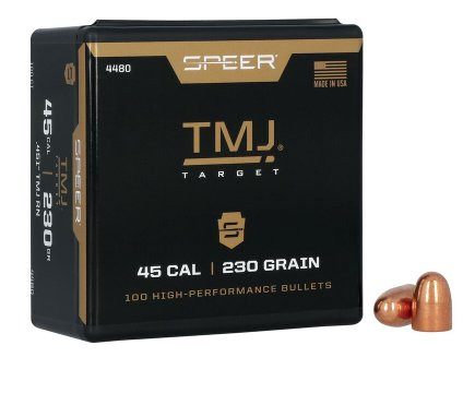 SPEER TMJ .45 ACP/ .451 230GR FMJ, VPE: 100STÜCK, #4480
