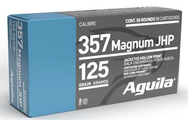 AGUILA .357 MAG 125GR JHP, VPE: 50STÜCK, #1E572822